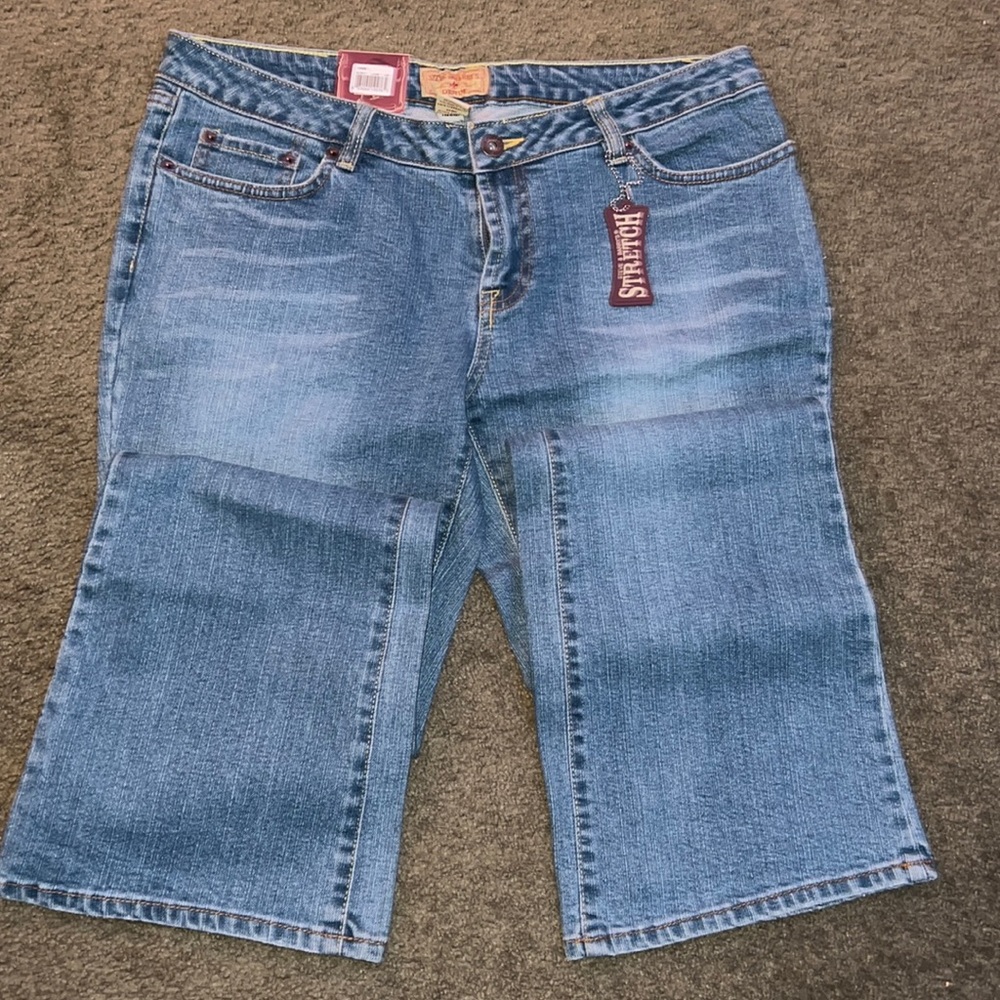 Steve & Barry’s Low Rise Stretch Bootleg Jeans NWT size 14
